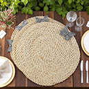 Butterfly Twisted Seagrass Placemats - set of 4