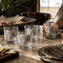 Elephant Bar Glasses Set of 4 by Arthur Court Designs