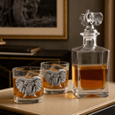 Elephant Decanter Set with Glasses