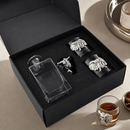 Elephant Decanter Set with Glasses by Arthur Court Designs