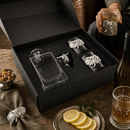 Elephant Decanter Set with Glasses by Arthur Court Designs