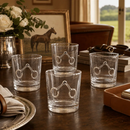 Equestrian Bit Bar Glasses Set of 4 by Arthur Court Designs
