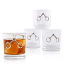 Equestrian Bit Bar Glasses Set of 4 by Arthur Court Designs