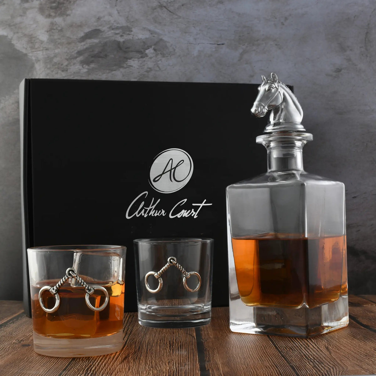 Equestrian Decanter Set with Glasses, photo 10 of 14