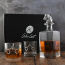 Equestrian Decanter Set with Glasses by Arthur Court Designs