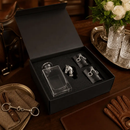 Equestrian Decanter Set with Glasses by Arthur Court Designs