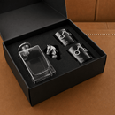 Equestrian Decanter Set with Glasses by Arthur Court Designs