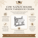 Cow Napkin Holder