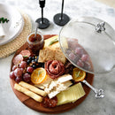 Fleur de Lis 3 Piece Picnic Cheese Board /Spreader