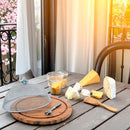Fleur de Lis 3 Piece Picnic Cheese Board /Spreader