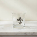 Fleur-de-Lis Bar Glasses Set of 4 by Arthur Court Designs