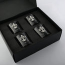 Fleur-de-Lis Bar Glasses Set of 4 by Arthur Court Designs