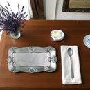 Fleur-De-Lis Bread Tray 6x12