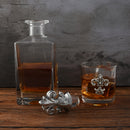 Fleur-de-lis Decanter Set with Glasses