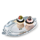 Fleur-De-Lis Oval Tray