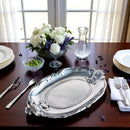 Fleur-De-Lis Oval Tray