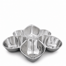Fleur De Lis Serving Bowl 4 Compartment