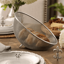 Fleur de Lis Stainless Mesh Picnic Cover