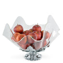 Fleur-De-Lis Stand Acrylic Bowl 14