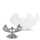 Fleur-De-Lis Stand Acrylic Bowl 14
