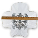 Fleur-De-Lis Stand Acrylic Bowl 14