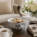 Fleur de Lis Treat / Cookie Stand by Arthur Court Designs