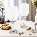 Fleur-De-Lis Wine Glasses