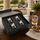 Football Helmet Bar Glasses Set of 4 by Arthur Court Designs