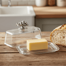 Glass Butter Dish - Grape by Arthur Court Designs