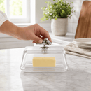 Glass Butter Dish - Grape by Arthur Court Designs