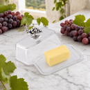 Glass Butter Dish - Grape by Arthur Court Designs