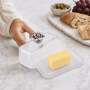 Glass Butter Dish - Grape by Arthur Court Designs