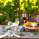 Grape Napkin Rings - set of 4