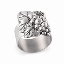 Grape Napkin Rings - set of 4