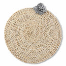 Grape Twisted Seagrass Placemats - set of 4
