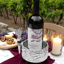Grape Wine Caddy and Stopper Set