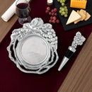 Grape Wine Coaster and Stopper Set