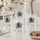 Magnolia Bar Glasses Set of 4 by Arthur Court Designs