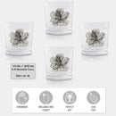 Magnolia Bar Glasses Set of 4 by Arthur Court Designs