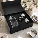 Magnolia Decanter Set with Glasses by Arthur Court Designs