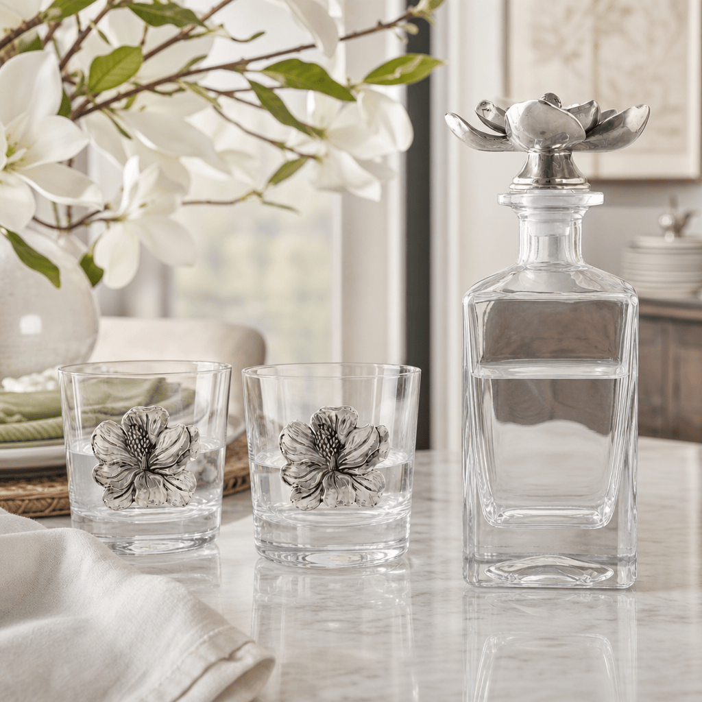 Magnolia Decanter Set with Glasses, photo 7 of 14