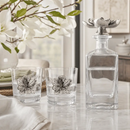 Magnolia Decanter Set with Glasses by Arthur Court Designs
