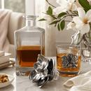 Magnolia Decanter Set with Glasses by Arthur Court Designs