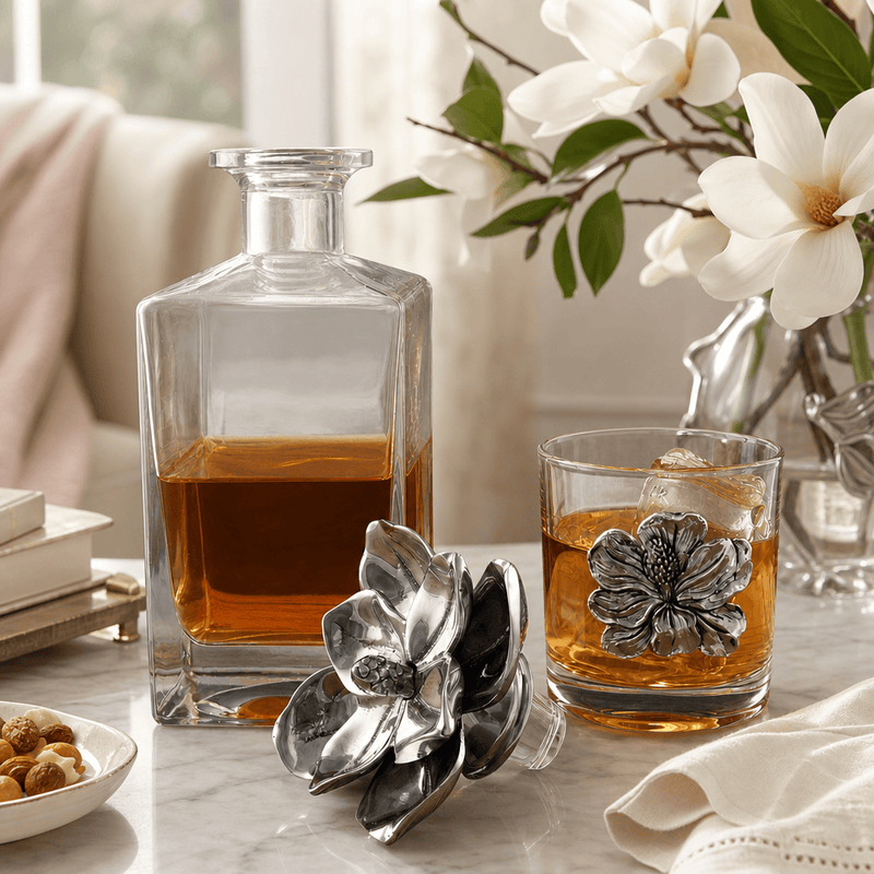 Magnolia Decanter Set with Glasses, photo 6 of 14