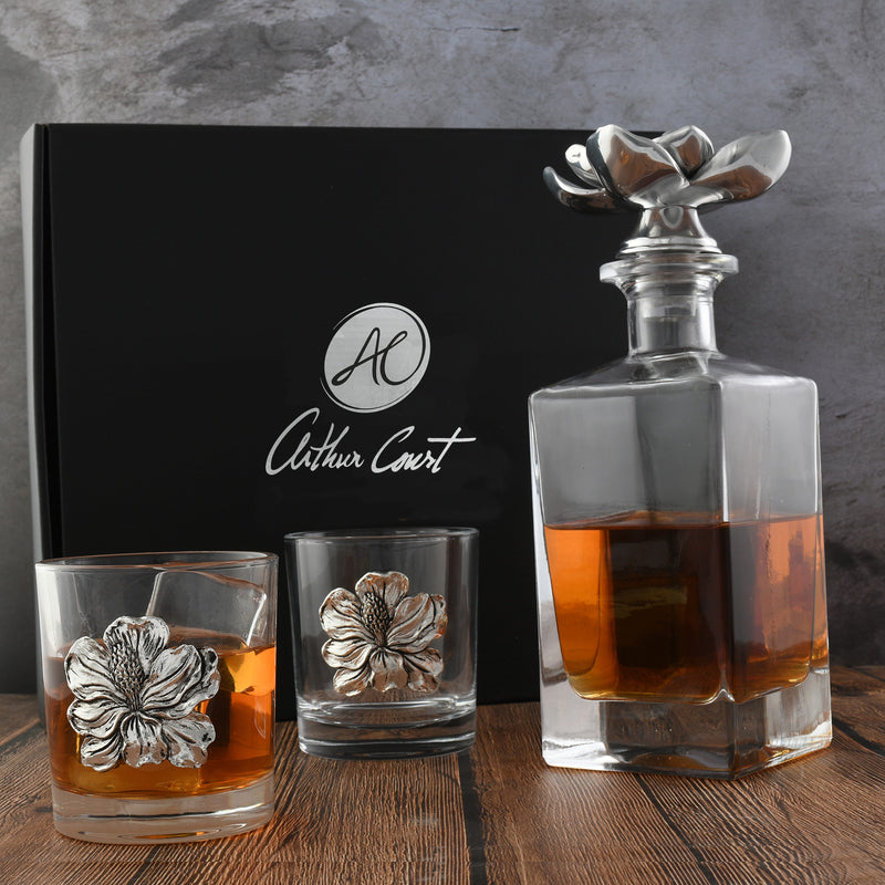Magnolia Decanter Set with Glasses, photo 4 of 14