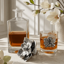 Magnolia Decanter Set with Glasses by Arthur Court Designs