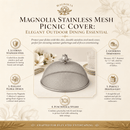 Magnolia Stainless Mesh Picnic Cover