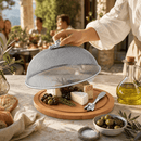 Olive 3 Piece Picnic Cheese Board / Spreader