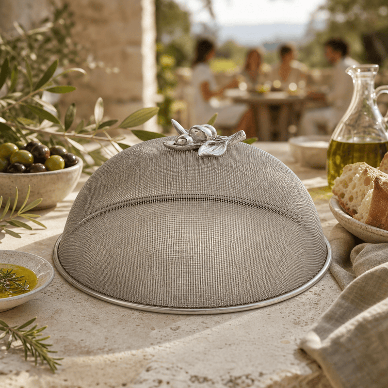 Olive Stainless Mesh Picnic Cover, photo 5 of 12