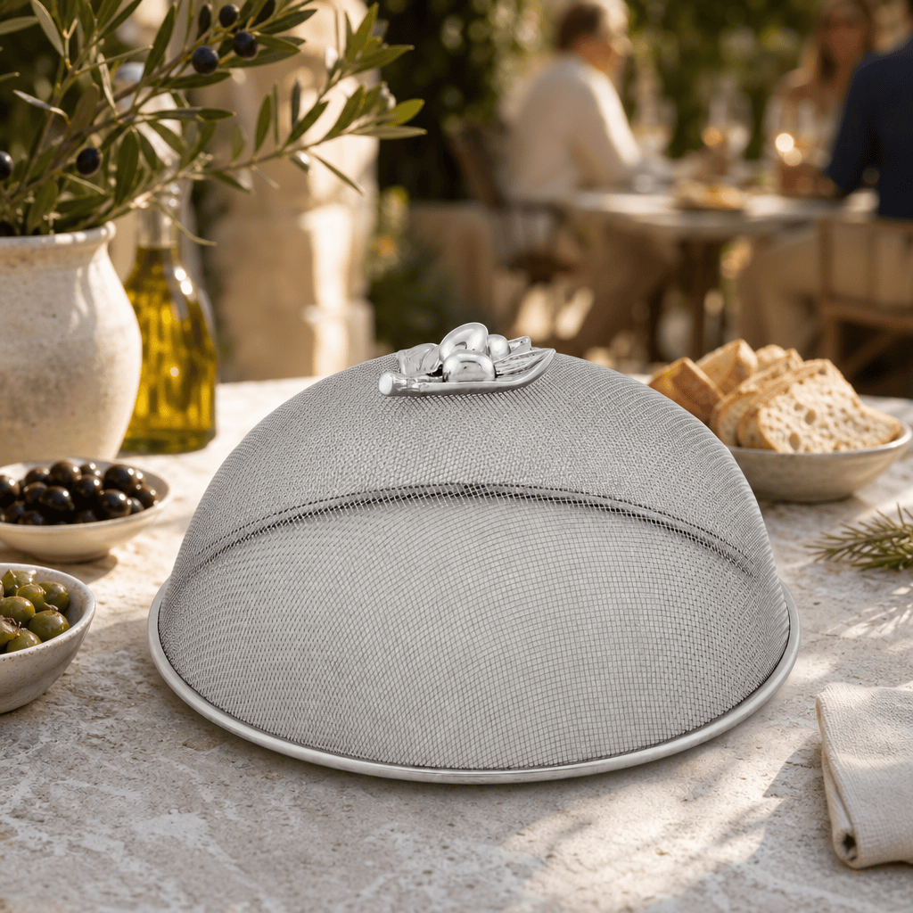 Olive Stainless Mesh Picnic Cover, photo 4 of 12